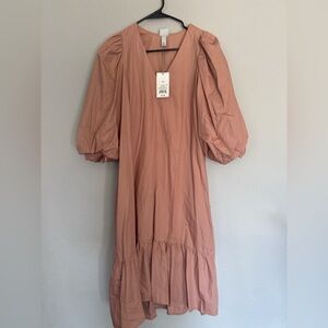 A New Day Blush V-Neck Top